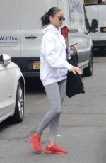 SHANINA SHAIK Leaves a Gym in New York 08/20/2018