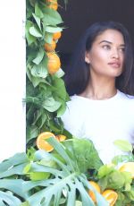 SHANINA SHAIK on the Set of a Photoshoot in West Hollywood 08/17/2018
