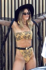 SHAUNA SEXTON in Bikini on the Set of a Photoshoot in Hollywood 08/19/2018