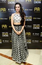 SHRADHA KAPOOR at Launch of First Led Screen Cinema Onyx in New Felhi 08/27/2018