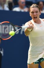SIMONA HALEP at 2018 US Open Tennis Tournament in New York 08/27/2018
