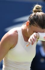 SIMONA HALEP at 2018 US Open Tennis Tournament in New York 08/27/2018