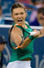 SIMONA HALEP at Western and Southern Open at Lindner Family Tennis Center in Mason 08/15/2018