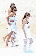 SISTINE ROSE and SCARLET STALLONE in Bikini on Vacation in Cabo San Lucas 08/14/2018