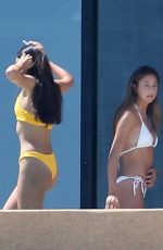 SISTINE ROSE and SCARLET STALLONE in Bikini on Vacation in Cabo San Lucas 08/14/2018