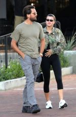SOFIA RICHIE Out for Dinner in Malibu 08/27/2018