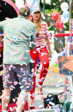 SOFIA VERGARA on the Set of Modern Family in Los Angeles 08/09/2018