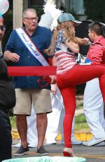 SOFIA VERGARA on the Set of Modern Family in Los Angeles 08/09/2018