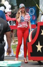 SOFIA VERGARA on the Set of Modern Family in Los Angeles 08/09/2018