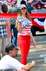SOFIA VERGARA on the Set of Modern Family in Los Angeles 08/09/2018