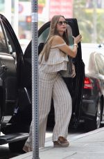SOFIA VERGARA Out and Abou in Beverly Hills 08/26/2018
