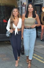 SOPHIE KASAEI and ABBIE HOLBOR at Dreamboys Show in Newcastle 08/16/2018