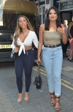 SOPHIE KASAEI and ABBIE HOLBOR at Dreamboys Show in Newcastle 08/16/2018