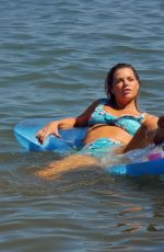 SOPHIE MONK in Bikini at a Beach in Portofino 07/14/2018