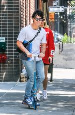 SOPHIE TURNER and Joe Jonas Out and About in New York 08/15/2018