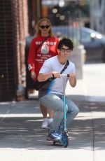 SOPHIE TURNER and Joe Jonas Out and About in New York 08/15/2018