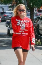 SOPHIE TURNER and Joe Jonas Out and About in New York 08/15/2018