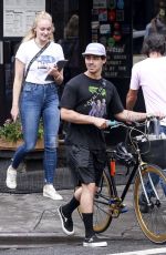 SOPHIE TURNER and Joe Jonas Out in New York 08/14/2018