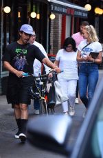 SOPHIE TURNER and Joe Jonas Out in New York 08/14/2018