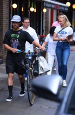 SOPHIE TURNER and Joe Jonas Out in New York 08/14/2018