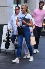 SOPHIE TURNER and Joe Jonas Out in New York 08/14/2018