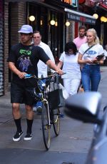 SOPHIE TURNER and Joe Jonas Out in New York 08/14/2018