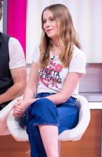 SORCHA GROUNDSELL at Good Morning Britain in London 08/23/2018