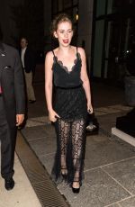 SORCHA GROUNDSELL Leaves The Innocents Premiere in New York 08/13/2018