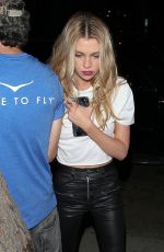 STELLA MAXWELL at Jesse Jo Stark Concert in West Hollywood 08/28/2018