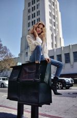 STELLA MAXWELL for 7 for All Mankind Fall 2018 Campaign