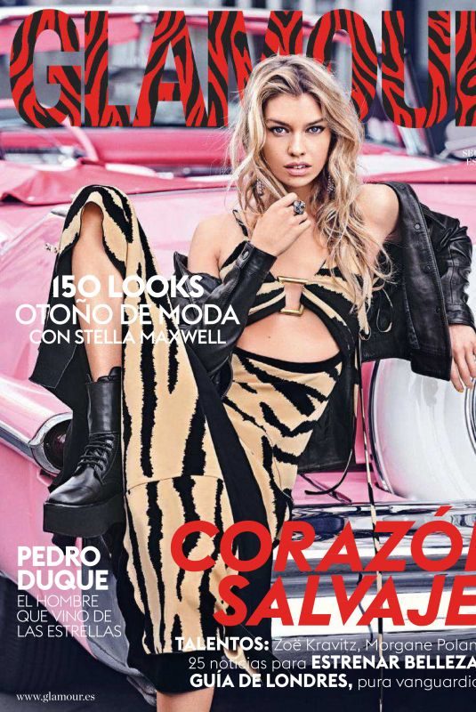 STELLA MAXWELL in Glamour Magazine, Spain September 2018