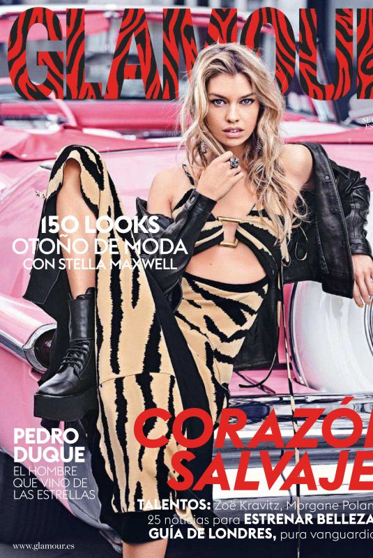 STELLA MAXWELL in Glamour Magazine, Spain September 2018