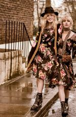 SUKI WATERHOUSE and GEORGIA MAY JAGGER for Twinset