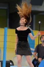 SYDNEY SIEROTA Performs at Arthur Ashe Kids Day at US Open Tennis Tournament in New York 08/24/2018