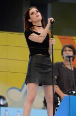 SYDNEY SIEROTA Performs at Arthur Ashe Kids Day at US Open Tennis Tournament in New York 08/24/2018