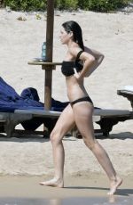 TAHNEE ATKINSON in Bikini at a Boat in Sardinia 08/10/2018