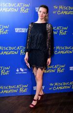 TALULAH RILEY at The Miseducation of Cameron Post Screening in London 08/22/2018