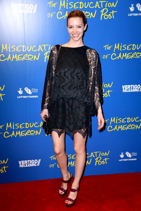 TALULAH RILEY at The Miseducation of Cameron Post Screening in London 08/22/2018