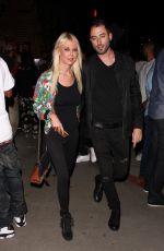 TARA REID Leaves Beauty & Essex in Hollywood 08/10/2018