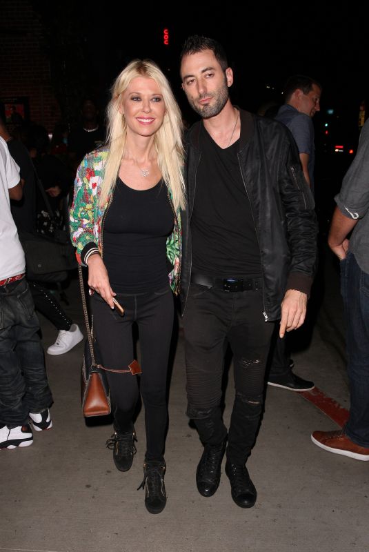 TARA REID Leaves Beauty & Essex in Hollywood 08/10/2018