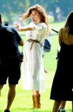 TAYLOR HILL on the Set of a Photoshoot in New York 08/24/2018