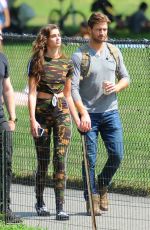 TAYLOR HILL on the Set of a Photoshoot in New York 08/24/2018