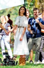 TAYLOR HILL on the Set of a Photoshoot in New York 08/24/2018