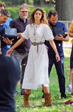 TAYLOR HILL on the Set of a Photoshoot in New York 08/24/2018