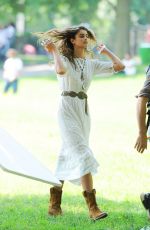 TAYLOR HILL on the Set of a Photoshoot in New York 08/24/2018