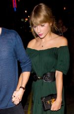 TAYLOR SWIFT and Joe Alwyn Night Out in London 08/23/2018