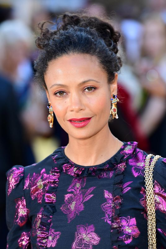 THANDIE NEWTON at Yardie Premiere in London 08/21/2018