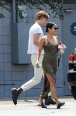 VANESSA HUDGENS and Austin Butler Out for Breakfast in Burbank 08/17/2018