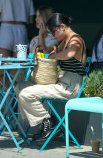 VANESSA HUDGENS at Backyard Bowls in Los Angeles 08/15/2018