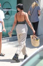 VANESSA HUDGENS at Backyard Bowls in Los Angeles 08/15/2018